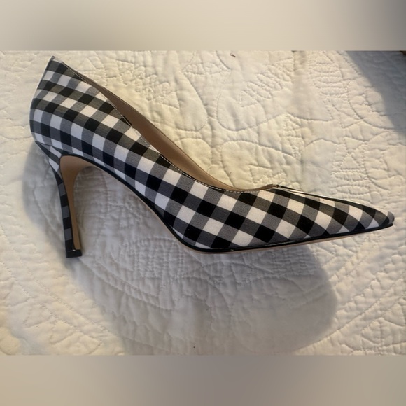 Nine West Gingham Heels - Picture 3 of 4